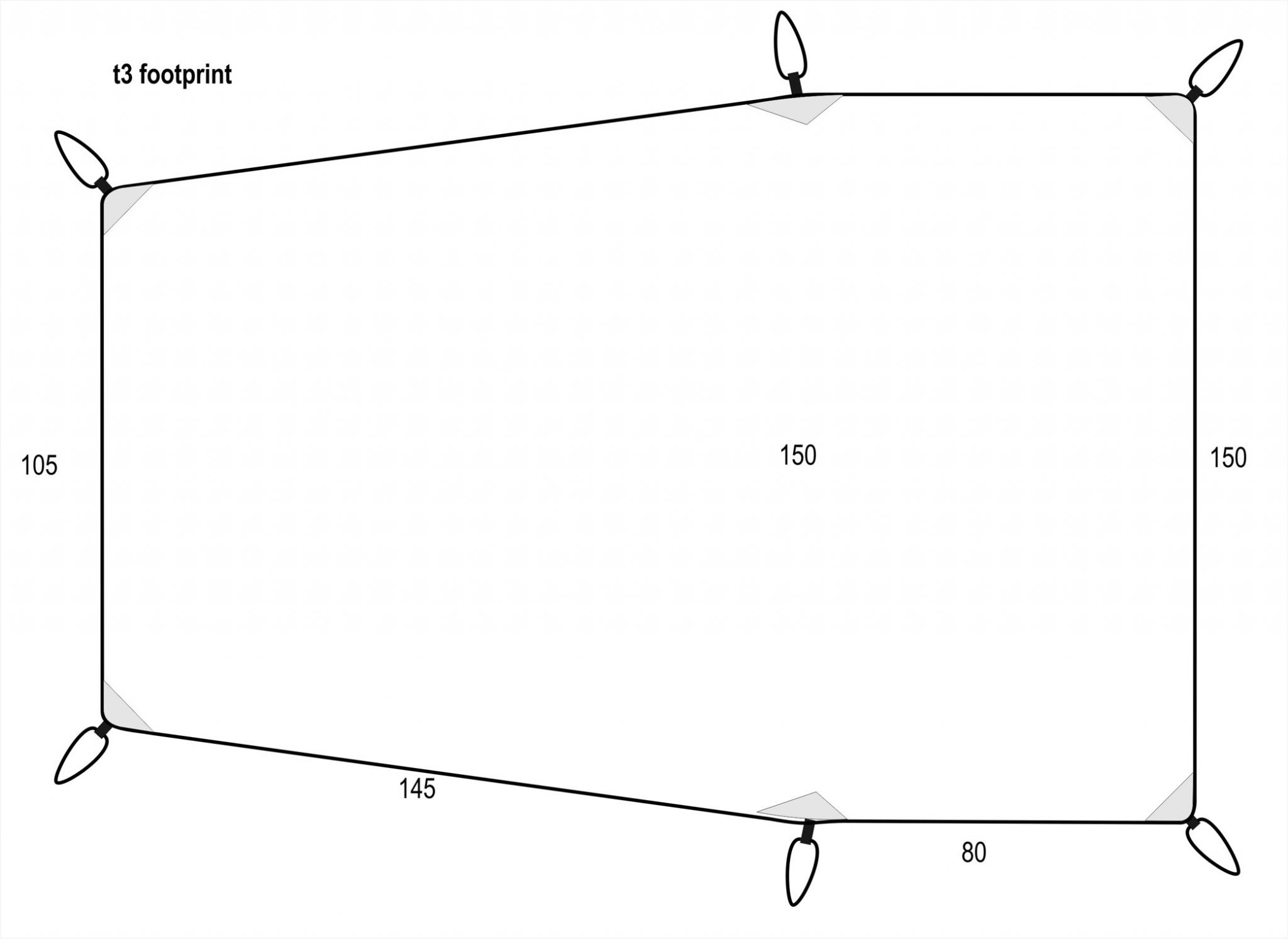 T3 footprint